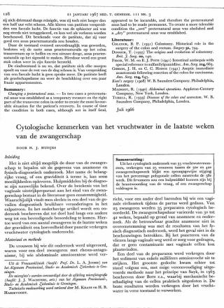 Eerste pagina van het artikel zoals het is gepubliceerd in het tijdschrift