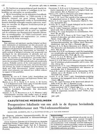 Eerste pagina van het artikel zoals het is gepubliceerd in het tijdschrift