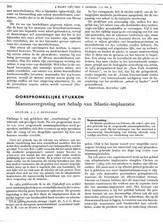 Eerste pagina van het artikel zoals het is gepubliceerd in het tijdschrift