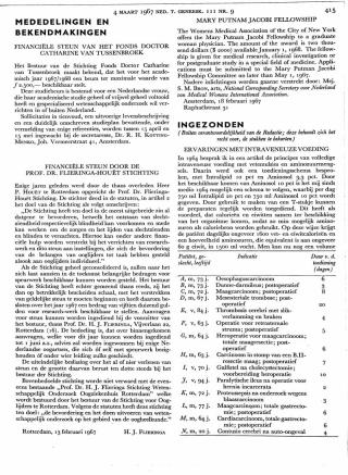 Eerste pagina van het artikel zoals het is gepubliceerd in het tijdschrift