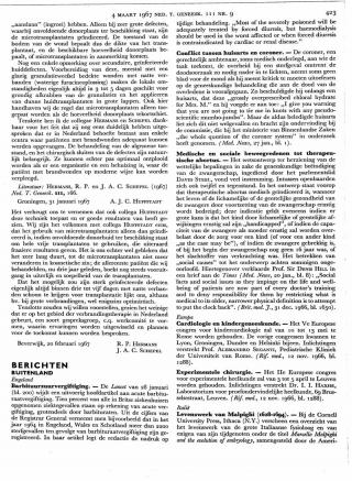 Eerste pagina van het artikel zoals het is gepubliceerd in het tijdschrift