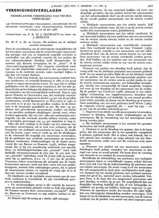 Eerste pagina van het artikel zoals het is gepubliceerd in het tijdschrift