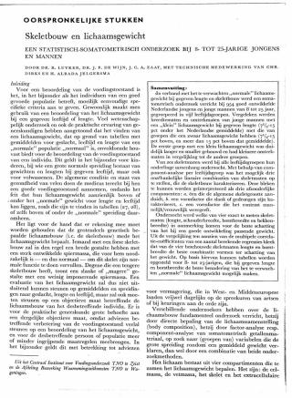 Eerste pagina van het artikel zoals het is gepubliceerd in het tijdschrift