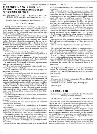 Eerste pagina van het artikel zoals het is gepubliceerd in het tijdschrift