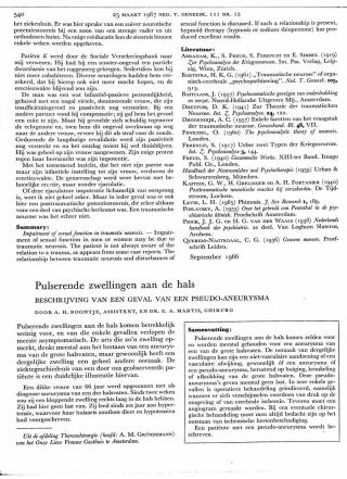 Eerste pagina van het artikel zoals het is gepubliceerd in het tijdschrift