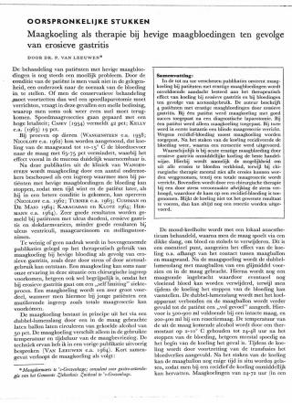 Eerste pagina van het artikel zoals het is gepubliceerd in het tijdschrift