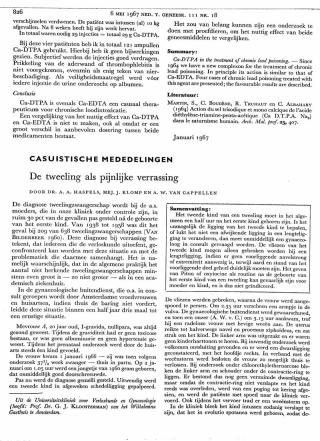 Eerste pagina van het artikel zoals het is gepubliceerd in het tijdschrift