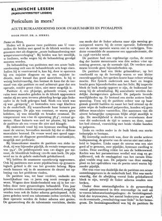 Eerste pagina van het artikel zoals het is gepubliceerd in het tijdschrift