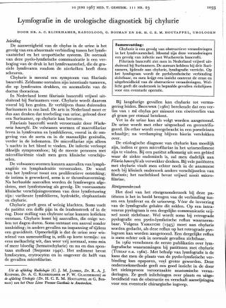 Eerste pagina van het artikel zoals het is gepubliceerd in het tijdschrift