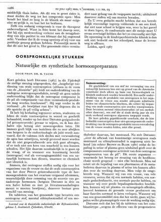 Eerste pagina van het artikel zoals het is gepubliceerd in het tijdschrift