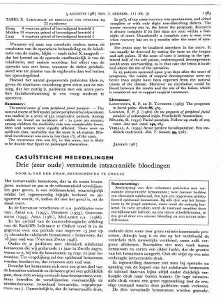 Eerste pagina van het artikel zoals het is gepubliceerd in het tijdschrift