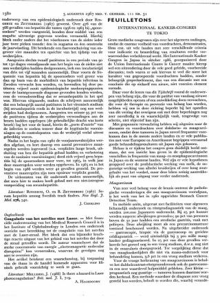 Eerste pagina van het artikel zoals het is gepubliceerd in het tijdschrift