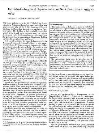 Eerste pagina van het artikel zoals het is gepubliceerd in het tijdschrift