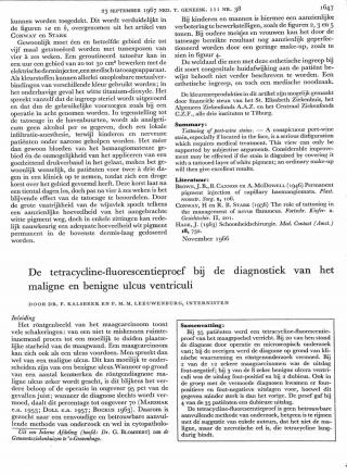 Eerste pagina van het artikel zoals het is gepubliceerd in het tijdschrift