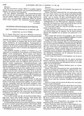 Eerste pagina van het artikel zoals het is gepubliceerd in het tijdschrift