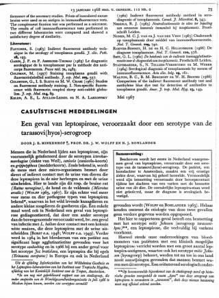 Eerste pagina van het artikel zoals het is gepubliceerd in het tijdschrift