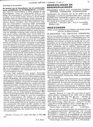 Eerste pagina van het artikel zoals het is gepubliceerd in het tijdschrift