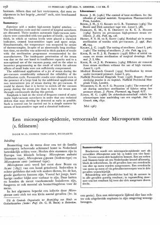 Eerste pagina van het artikel zoals het is gepubliceerd in het tijdschrift