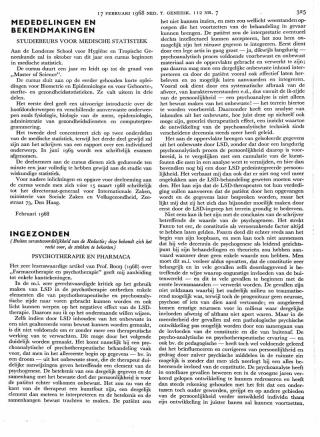 Eerste pagina van het artikel zoals het is gepubliceerd in het tijdschrift