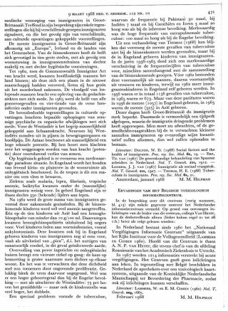 Eerste pagina van het artikel zoals het is gepubliceerd in het tijdschrift