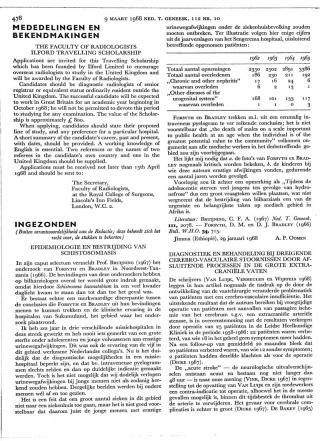 Eerste pagina van het artikel zoals het is gepubliceerd in het tijdschrift