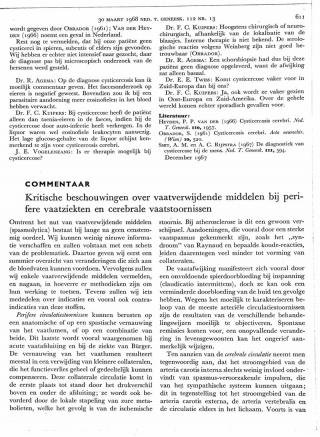 Eerste pagina van het artikel zoals het is gepubliceerd in het tijdschrift