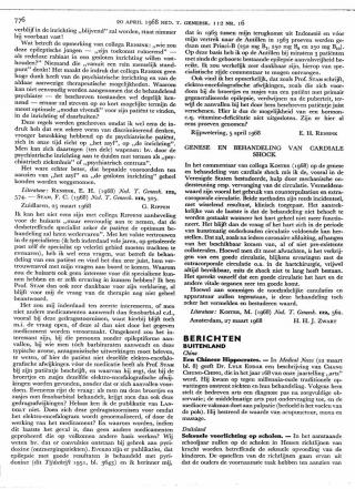 Eerste pagina van het artikel zoals het is gepubliceerd in het tijdschrift