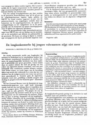 Eerste pagina van het artikel zoals het is gepubliceerd in het tijdschrift