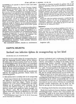 Eerste pagina van het artikel zoals het is gepubliceerd in het tijdschrift