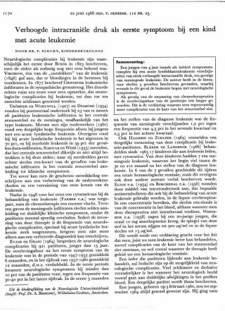 Eerste pagina van het artikel zoals het is gepubliceerd in het tijdschrift