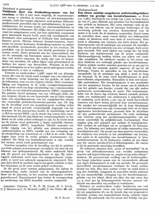 Eerste pagina van het artikel zoals het is gepubliceerd in het tijdschrift