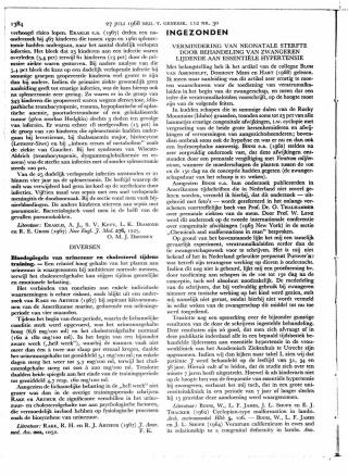 Eerste pagina van het artikel zoals het is gepubliceerd in het tijdschrift