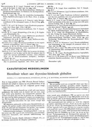 Eerste pagina van het artikel zoals het is gepubliceerd in het tijdschrift