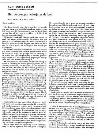 Eerste pagina van het artikel zoals het is gepubliceerd in het tijdschrift