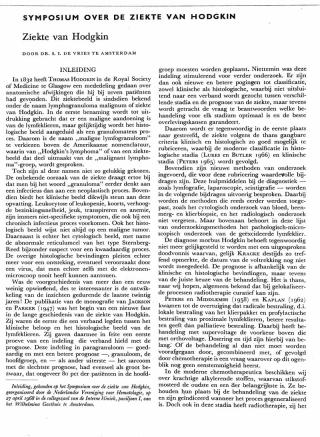 Eerste pagina van het artikel zoals het is gepubliceerd in het tijdschrift