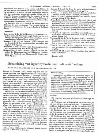 Eerste pagina van het artikel zoals het is gepubliceerd in het tijdschrift