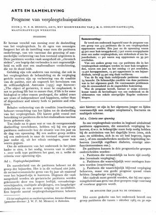 Eerste pagina van het artikel zoals het is gepubliceerd in het tijdschrift