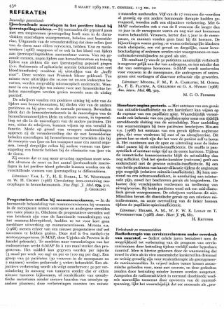 Eerste pagina van het artikel zoals het is gepubliceerd in het tijdschrift