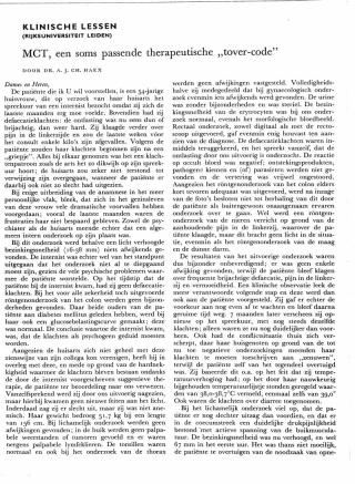 Eerste pagina van het artikel zoals het is gepubliceerd in het tijdschrift