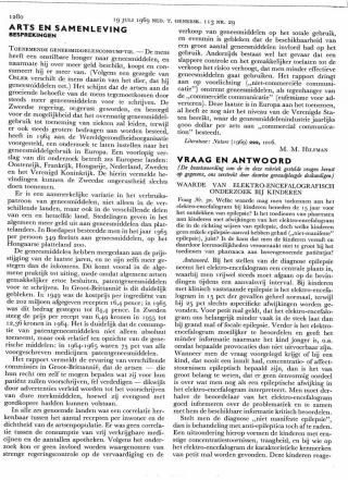 Eerste pagina van het artikel zoals het is gepubliceerd in het tijdschrift