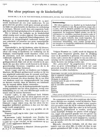 Eerste pagina van het artikel zoals het is gepubliceerd in het tijdschrift