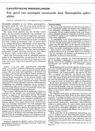 Eerste pagina van het artikel zoals het is gepubliceerd in het tijdschrift