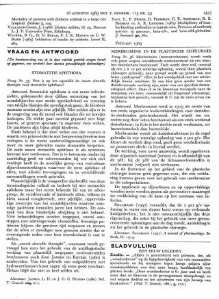 Eerste pagina van het artikel zoals het is gepubliceerd in het tijdschrift