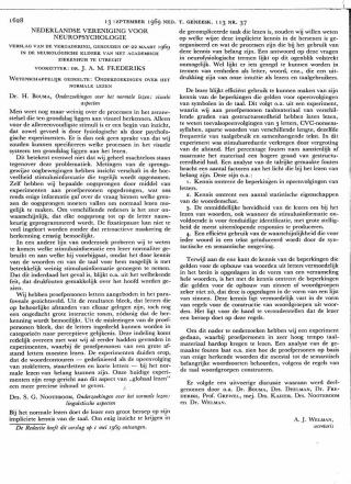 Eerste pagina van het artikel zoals het is gepubliceerd in het tijdschrift