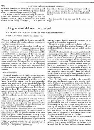 Eerste pagina van het artikel zoals het is gepubliceerd in het tijdschrift