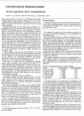 Eerste pagina van het artikel zoals het is gepubliceerd in het tijdschrift