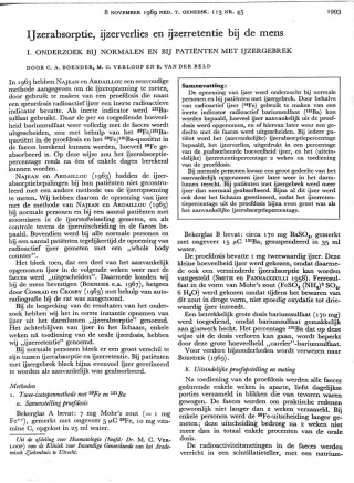 Eerste pagina van het artikel zoals het is gepubliceerd in het tijdschrift