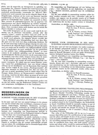 Eerste pagina van het artikel zoals het is gepubliceerd in het tijdschrift