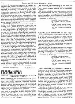 Eerste pagina van het artikel zoals het is gepubliceerd in het tijdschrift