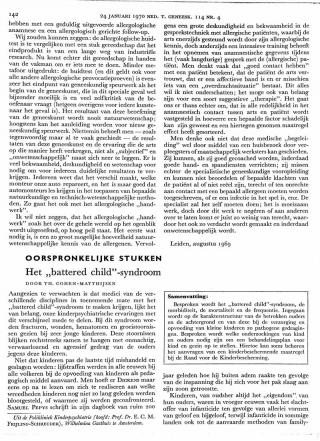 Eerste pagina van het artikel zoals het is gepubliceerd in het tijdschrift